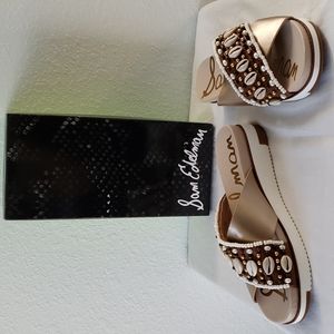 NEW SAM EDELMAN Embellished Slides